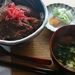 五頭山麓うららの森 - 豚なんこつ丼