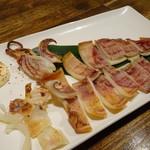 龍のおとし子 - 特大ヤリイカ一夜干しの炙り(1,280円)