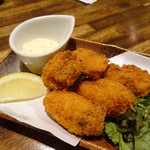 龍のおとし子 - 牡蠣フライ(680円)