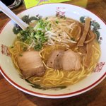 とんこつらぁめん いっちゃが - ラーメン（大盛りサービス）2016.09.01