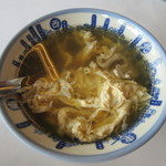 矮仔成蝦仁飯 - 鴨蛋湯(25元)