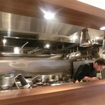 Ristorante Stefano e Tomoko - カウンター
