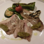 Ristorante Stefano e Tomoko - 宮崎産きなこ豚の網やき