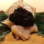 くろ﨑 - 2016.8.  北海道厚岸産 ツブ貝 海苔醤油