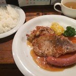 プー横丁 - 日替りランチ　700円　　
            2016.08