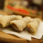 ゆるり家 - カレー春巻き