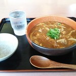 うどんそば中むら - 当店自慢のカレーうどん750円