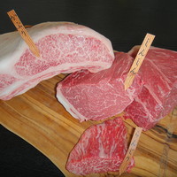 葉山牛希少部位の盛合せ 60g