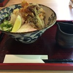 本格熟成うどん 一期一麺 - とり天温玉ぶっかけ