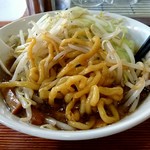 極太濁流ラーメン ら・けいこ - 極太麺