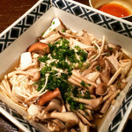 陽陰 - キノコの酒蒸