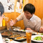 Hiroshima Okonomiyaki Koukouya - 今日もお仕事乙kれ様です、２時間飲み放題付き元気モリモリコース