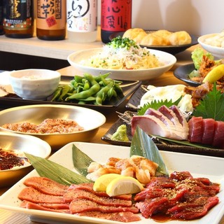 Many banquet courses available! The Shichirin-yaki course is especially attractive.