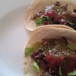 ビーフタコス、ここのタコス、日本ナンバーワンではないかと思う。