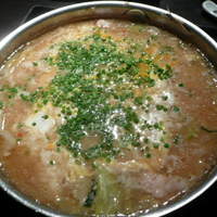 博多もつ鍋 やま中 赤坂店 - 最後は、ご飯を入れておじや♪