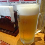 下町バル 門仲酒BAR - 「生ビール」380円也。