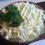 むつみ食堂 - 千切りキャベツ