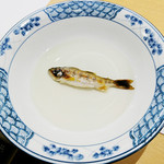 山の仙人 淳  - 幻の魚　天然のアマゴの骨酒