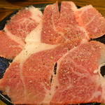 くわはた - サーロインの薄切り