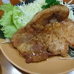 とんかつやまくら - ポークソテー定食1700円