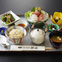 鯛めし御膳 刺身付