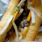 バインミー☆サンドイッチ - 牛焼肉
