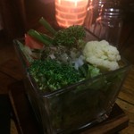 Cafe des Artistes - プリフィクスのサラダ