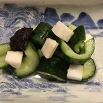 旬菜 おぐら家 - きゅうり味噌