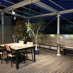 旬菜 おぐら家 - テラス席