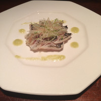 蕎麦懐石 無庵 - 
                  太刀魚のカルパッチョ
                  
