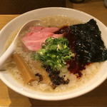 ふじ屋 NOODLE - ◉2016/08/29/MON #188 @背脂白醤油＋辛化 ¥900