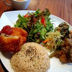 Vegan Cafe - 玄米ご飯プレート