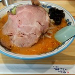 らーめん もんつきかかか - 辛い味噌らーめん