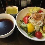 サラダつけ麺(税込880円、夏季限定と思います)