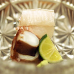 赤坂 詠月 - 鮃とタコのお造り