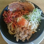 プーレ スープ ファクトリー - 紅・辛まぜそばLv9(スコヴィル値300万超)
      笑止！
      