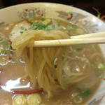 北海ラーメン - 2016.9.2  味噌らーめん〜ツルツルした麺‼️