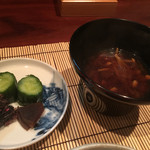 旬膳甜酒 創庵 - 茸汁、おつけもの