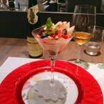 ル ボークープ -  イチジクのパルフェ　 2002 Gewurztraminer Grand Cru Mambourg Sélection de Grains Nobles Weinbach　2016-8