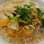 ばり馬 - 久しぶりの野菜ラーメン！…なんか野菜減った？