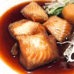 欅 くろさわ - 煮魚膳 972円 のかれいの煮付け