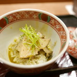 虎白 - 鮑飯蒸し