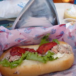 アミティ・ランディング・レストラン - シュリンプ＆クラブサンドセット