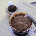 Shin Coffee - 淹れてる途中　（ちょっと失敗）