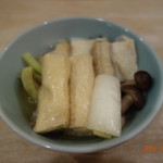 唐井筒 - １杯め。