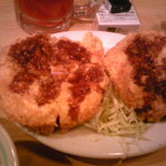 大露路 - 極厚ハムフライは絶品