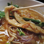 麺のようじ - 穂先メンマは優しい和風味、シャクシャクの歯応えが小気味良い♪