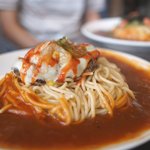 スパゲッティハウス シェフ - 洋風ハンバーグお皿