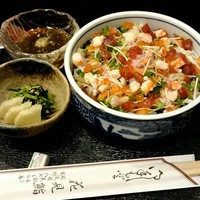 花見鮨 - ランチ『ばらちらし』￥1200-
