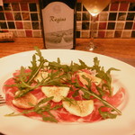 ラ ピニャータ - 今年のイチジク＆生ハムと白ボトル16.8